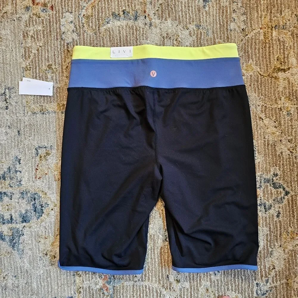 NWT Livi For Lane Bryant Biker Shorts With Inside Pocket And 11